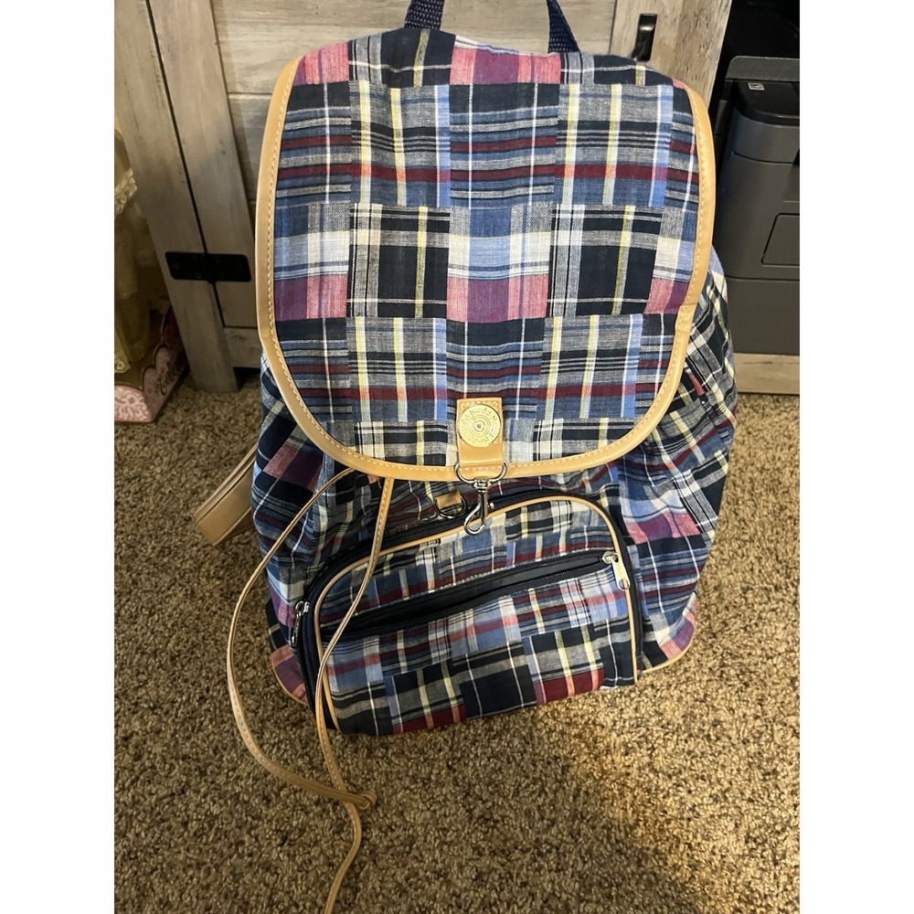 Mudd Backpack Canvas Y2K Vintage Zip Strap Satchel